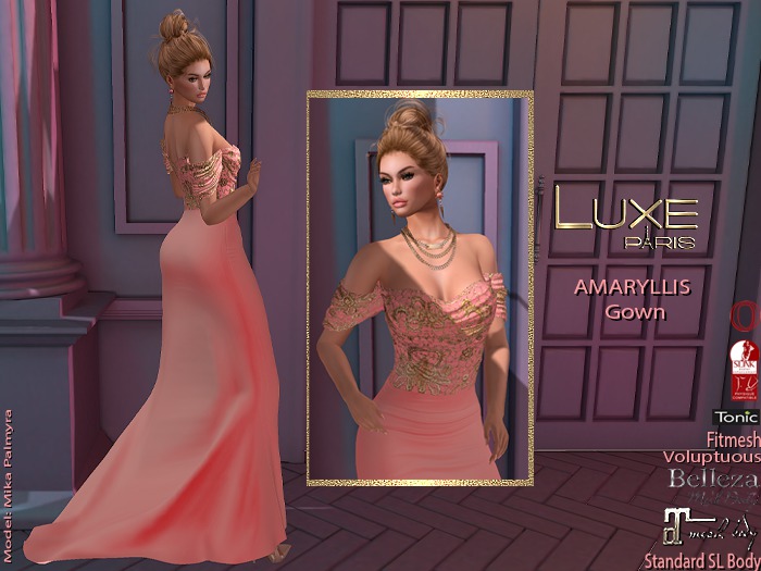 LUXE Paris AMARYLLIS Gown