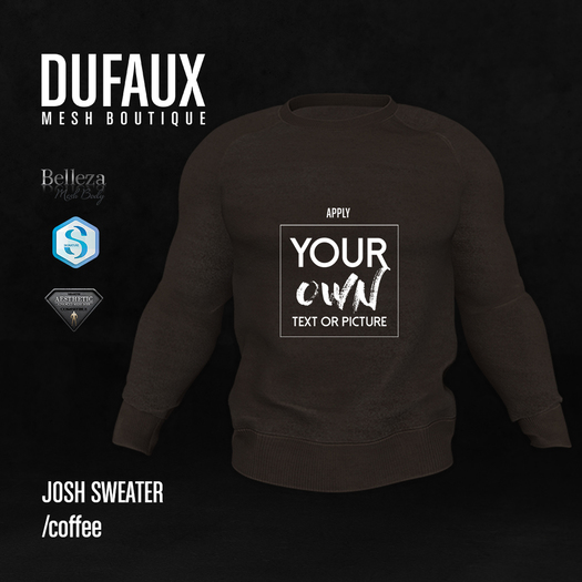 DUFAUX - josh sweater - coffee