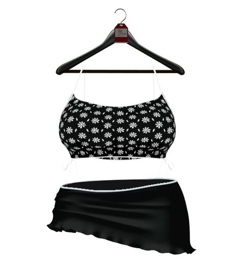 TG TAMRA OUTFIT BLACK & WHITE 