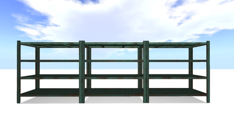Old Building Rack Second Life Marketplace - Old metal rack kit v1 Mesh
