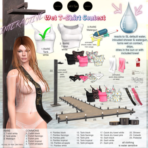 S&P WTC R1.Tank Lara white RARE