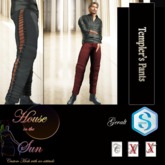 Templer Leather Pants Red