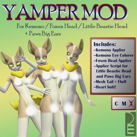 --PEP-- Yamper Inspired Mod for Kemono / Foxen / Little Beastie