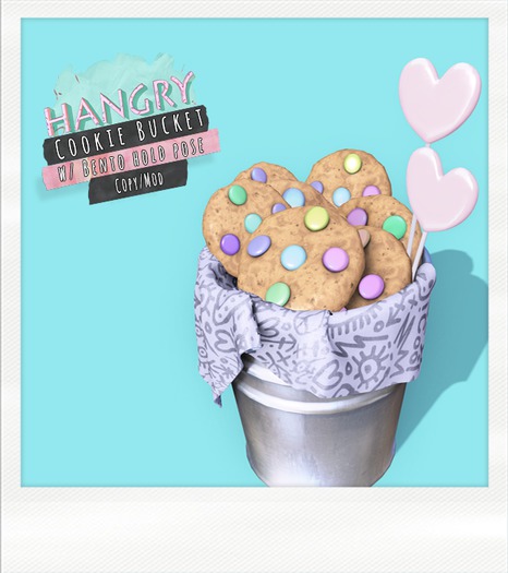 Hangry - Cookie Bucket - Doodles