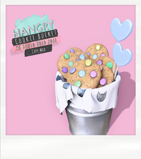 Hangry - Cookie Bucket - Meow