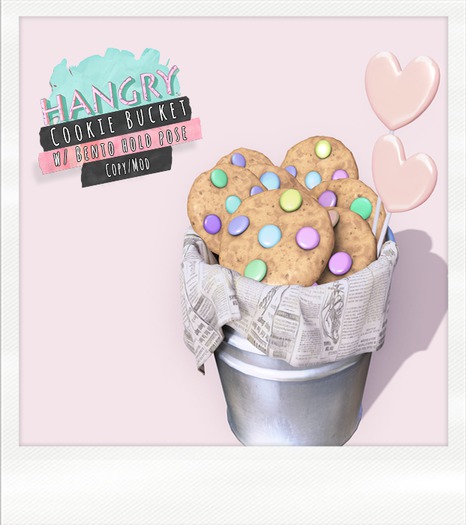 Hangry - Cookie Bucket - Newspaper