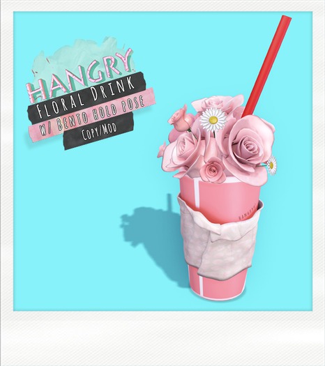 Hangry - Floral Drink - Rose