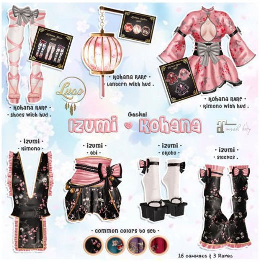 Luas Kohana Kimono RARE