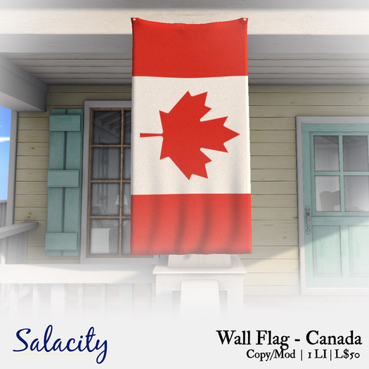 Salacity - Wall Flag Canada
