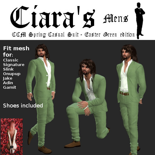 CCM Spring casual Suit Easter Green Edition