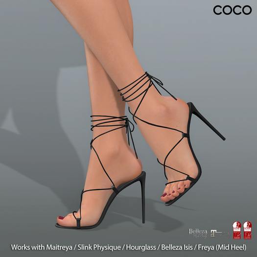 *COCO*_StrappyLaceUpHeels_Black