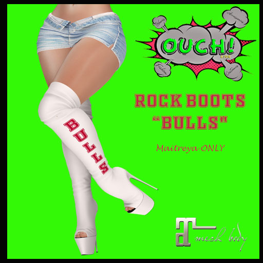 OUCH! Rock Boots - Bulls - MAITREYA ONLY