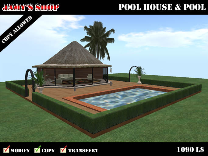 Pool House and Pool