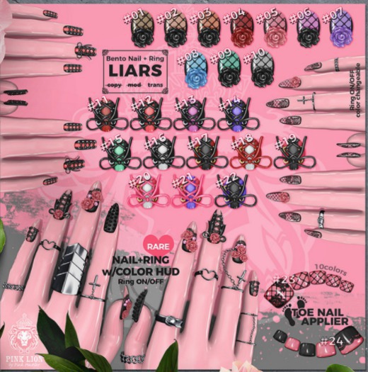 *PL* bento nail // LIARS #21