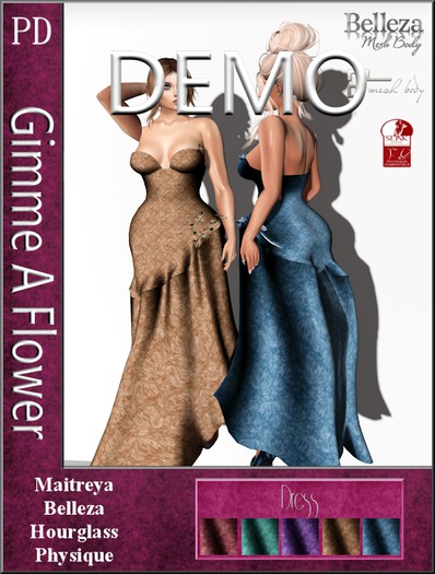 PD ~ DEMO - Gimme A Flower Dress/Gown