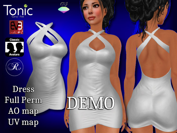 DEMO FULL PERM Dress X EVE, Tonic, Ruth 2 (RuthToo), standard