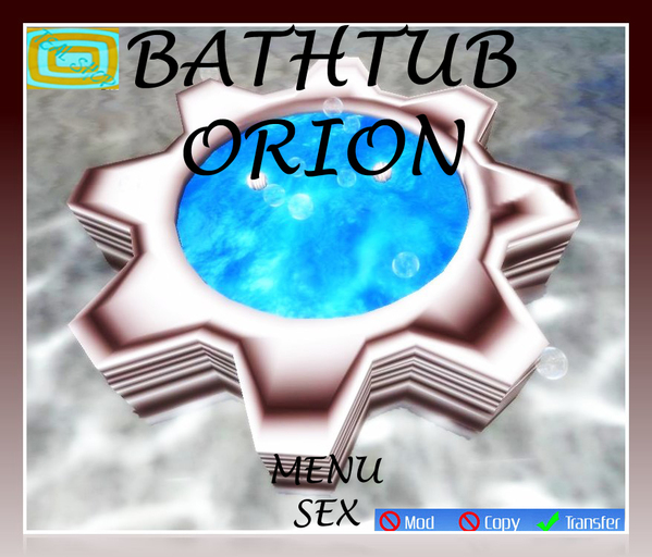 [KS] [TEAL SHOP]  BAÑERA BATHTUB ORION