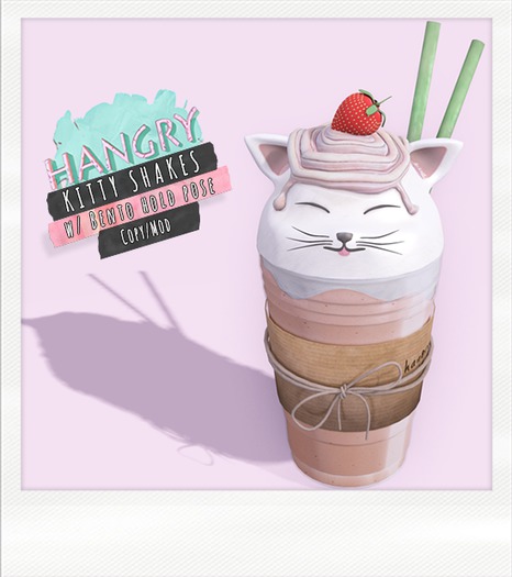 Hangry - Kitty Shake - Peach