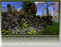 Mesh Relaxing Rock Edition 2=25x20m Size=93 Li copy-mody