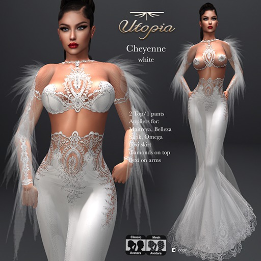 Utopia Cheyenne white