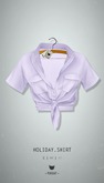 -Pixicat- Holiday Shirt (Lilac)