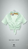 -Pixicat- Holiday Shirt (Mint)