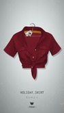 -Pixicat- Holiday.Shirt (Red)