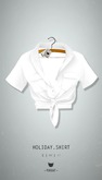 -Pixicat- Holiday Shirt (White)