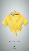 -Pixicat- Holiday Shirt (Yellow)