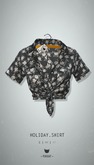 -Pixicat- Holiday Shirt (Rose)