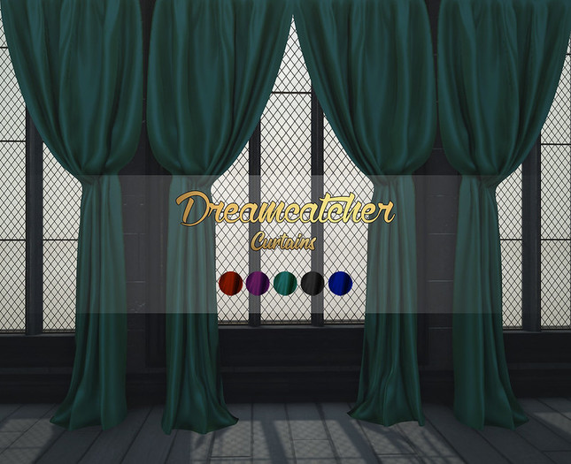 +Dreamcatcher+ Curtains  with HUD