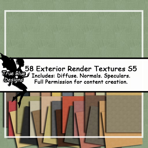 *True Blue Designs* Exterior Render Textures S5