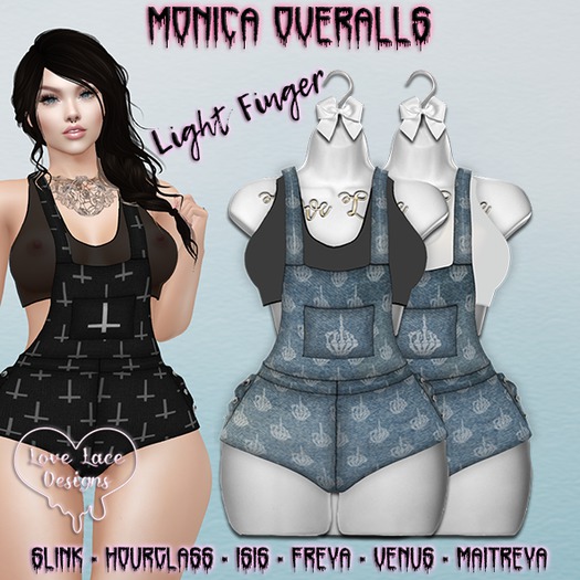 ::LL:: Light Monica Overalls // Finger