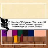 *True Blue Designs* Country Wallpaper S1
