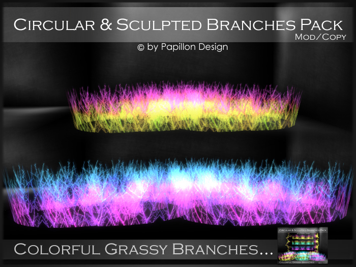 .:: PaPiLLoN Design ::. Circular & Sculpted Branches Pack