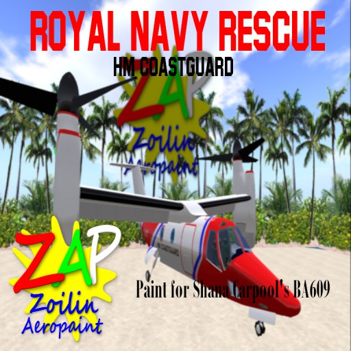 ZAP BA609 British SAR