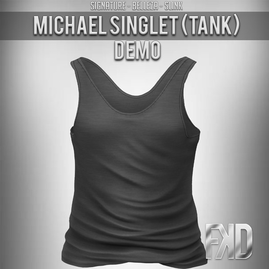 [FKD] MICHAEL SINGLET (TANK) DEMO