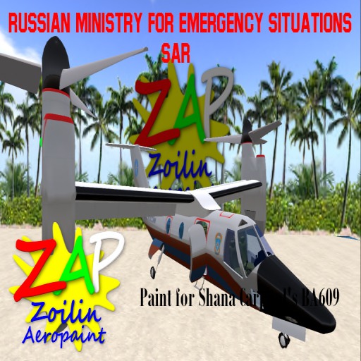 ZAP BA609 Russian SAR
