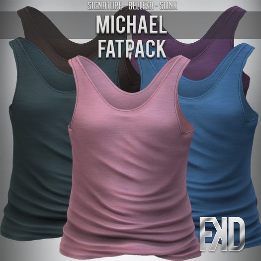 [FKD] MICHAEL SINGLET (TANK) FATPACK
