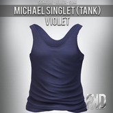 [FKD] MICHAEL SINGLET (TANK) - VIOLET
