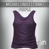 [FKD] MICHAEL SINGLET (TANK) - PURPLE