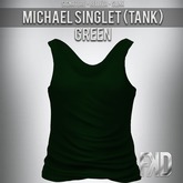 [FKD] MICHAEL SINGLET (TANK) - GREEN