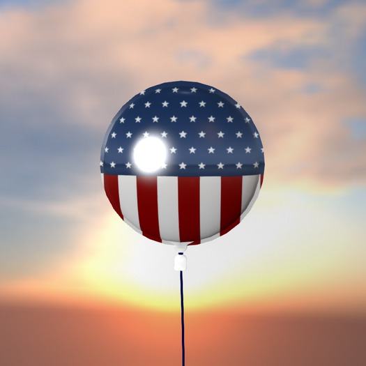 XC Balloons Mylar Balloon - Stars & Stripes