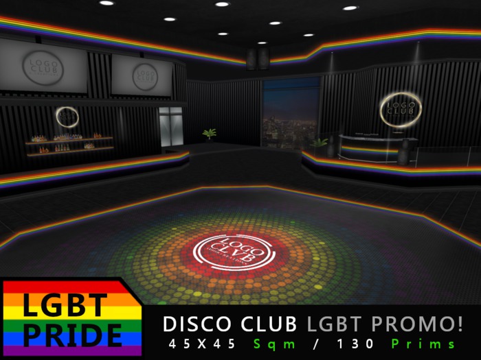 A3 - Disco Club A3 / PRIDE LGBT - Adhir Creations - BOX