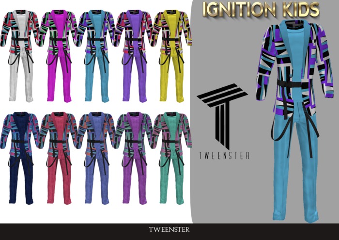 Ignition Gabriel Suit Geo Tweenster