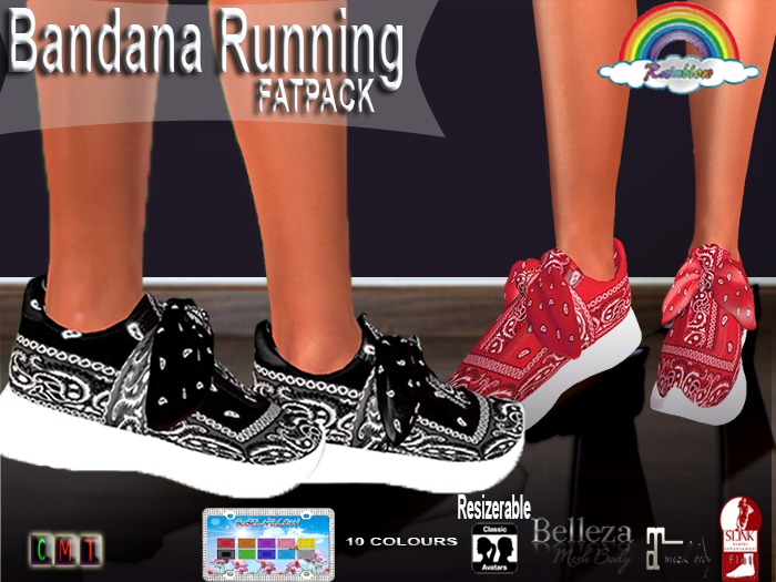((RBS)) Bandana Running - FATPACK  - (WEAR)