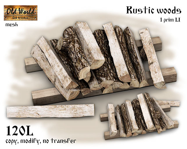 Rustic woods v2 - Old World - Medieval / Rustic Decorations