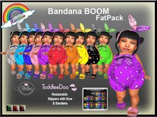 ((RBS)) Bandana BOOM - Romper - FATPACK (WEAR)