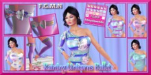 F.G.M.N/Raining Unicorns Ballet With Socks