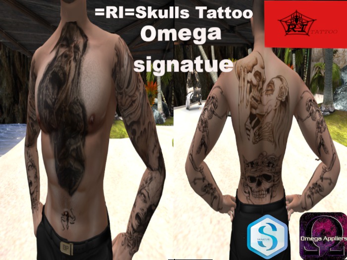 Skull tattoo